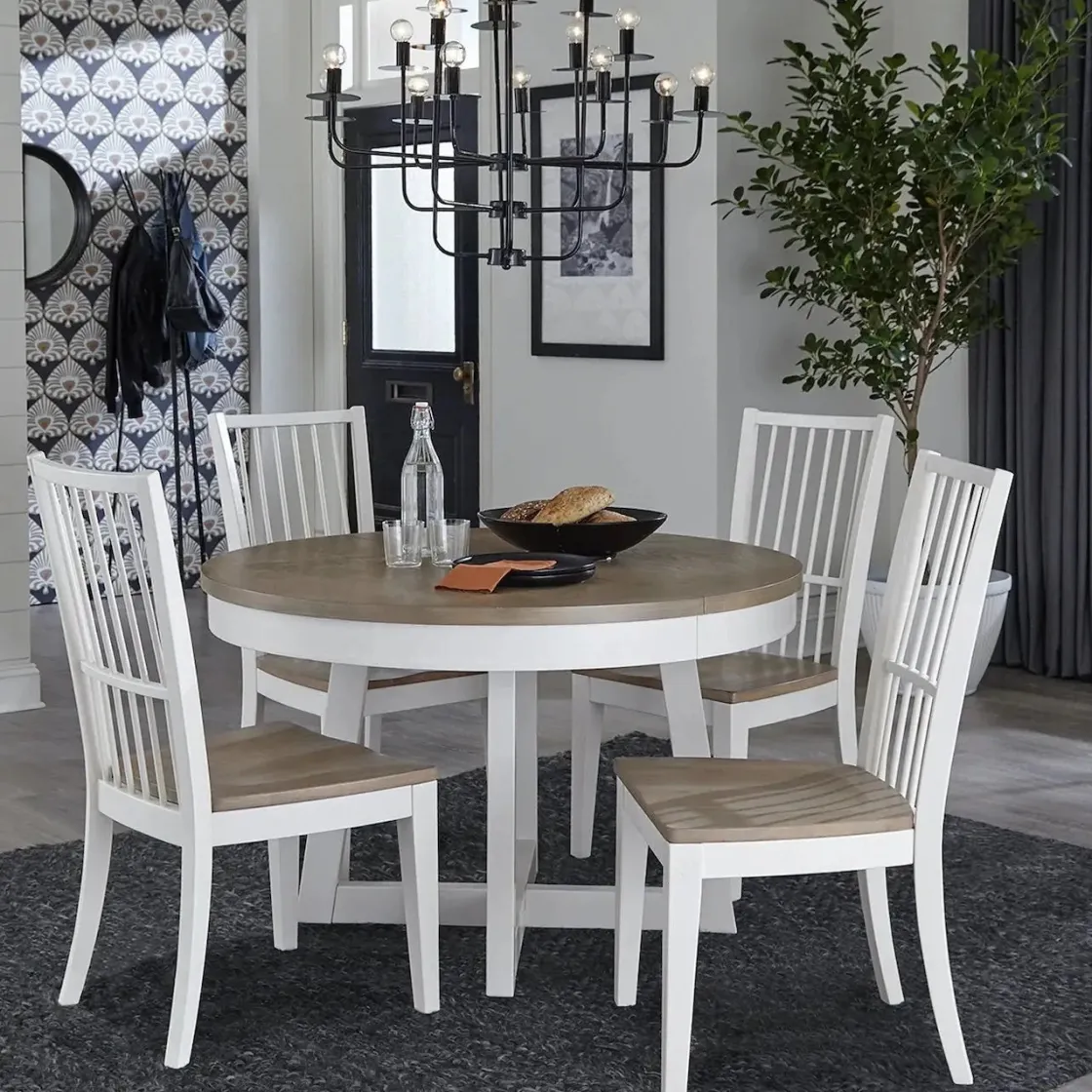 Mor Furniture Americana Round Dining Table In Cotton