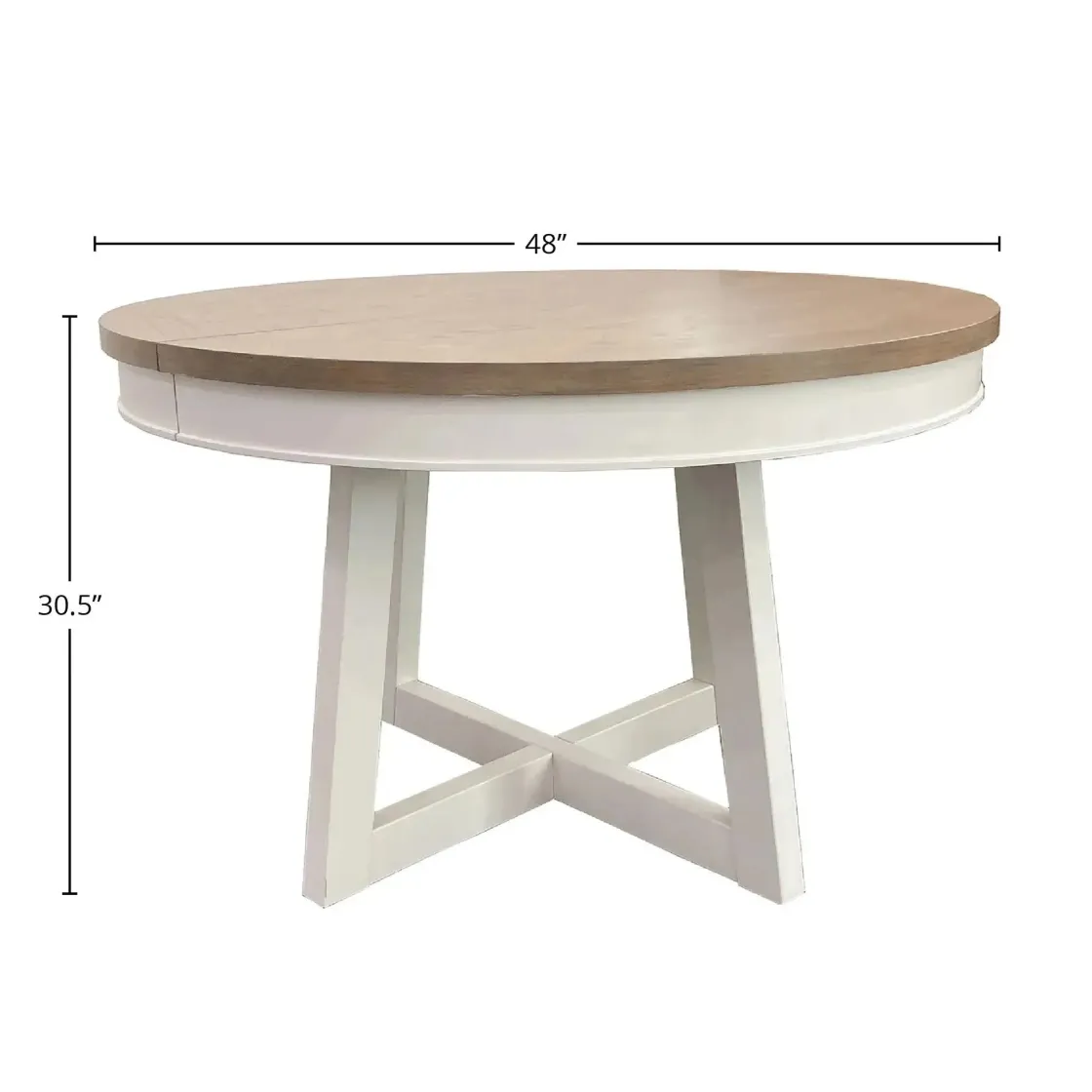 Mor Furniture Americana Round Dining Table In Cotton