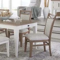 Mor Furniture Americana Side Chair In Cotton, Set Of 2