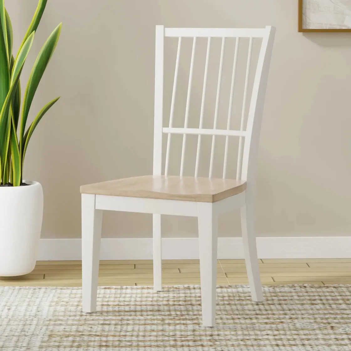Mor Furniture Americana Side Chair In Cotton, Set Of 2