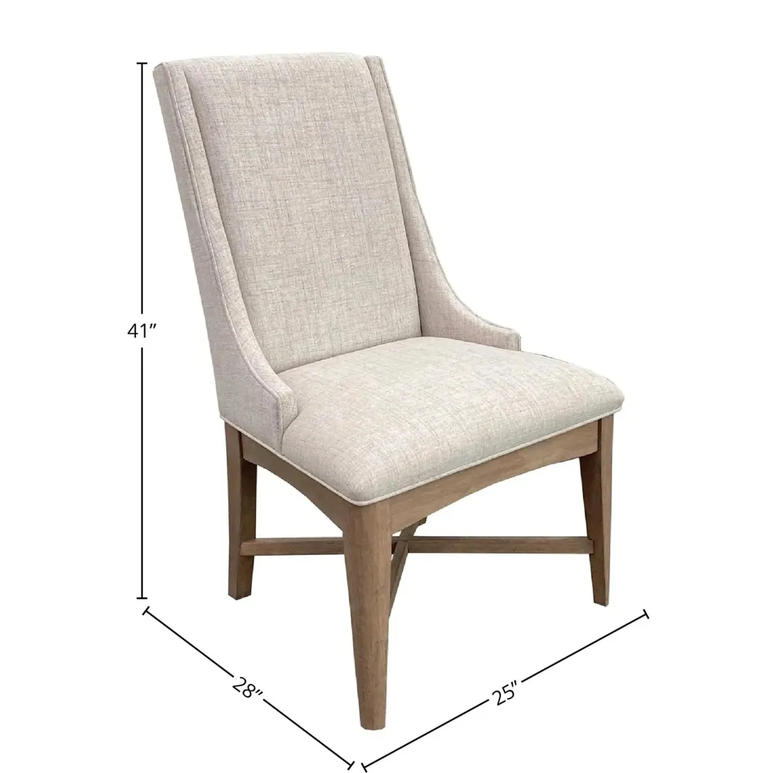 Mor Furniture Americana Upholstered Arm Chair In Cotton, Set Of 2