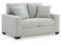 Mor Furniture Amesley Loveseat In Ivory