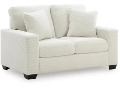 Mor Furniture Amesley Loveseat In Ivory