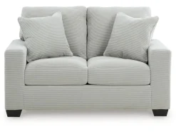 Mor Furniture Amesley Loveseat In Ivory