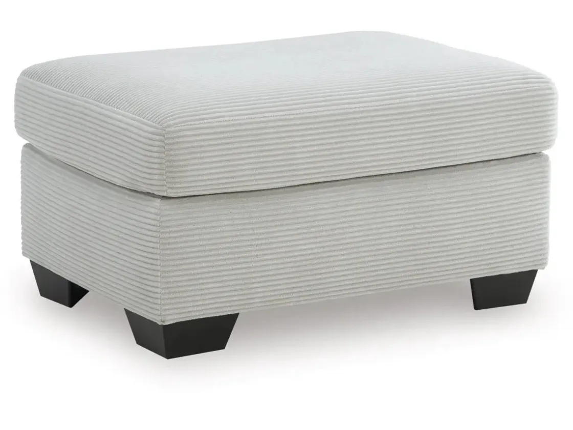 Mor Furniture Amesley Ottoman In Smoke