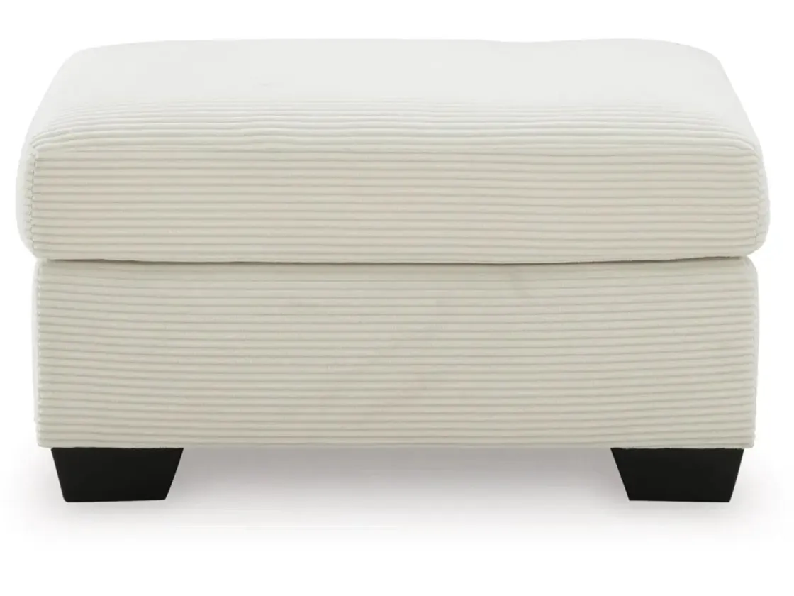 Mor Furniture Amesley Ottoman In Smoke
