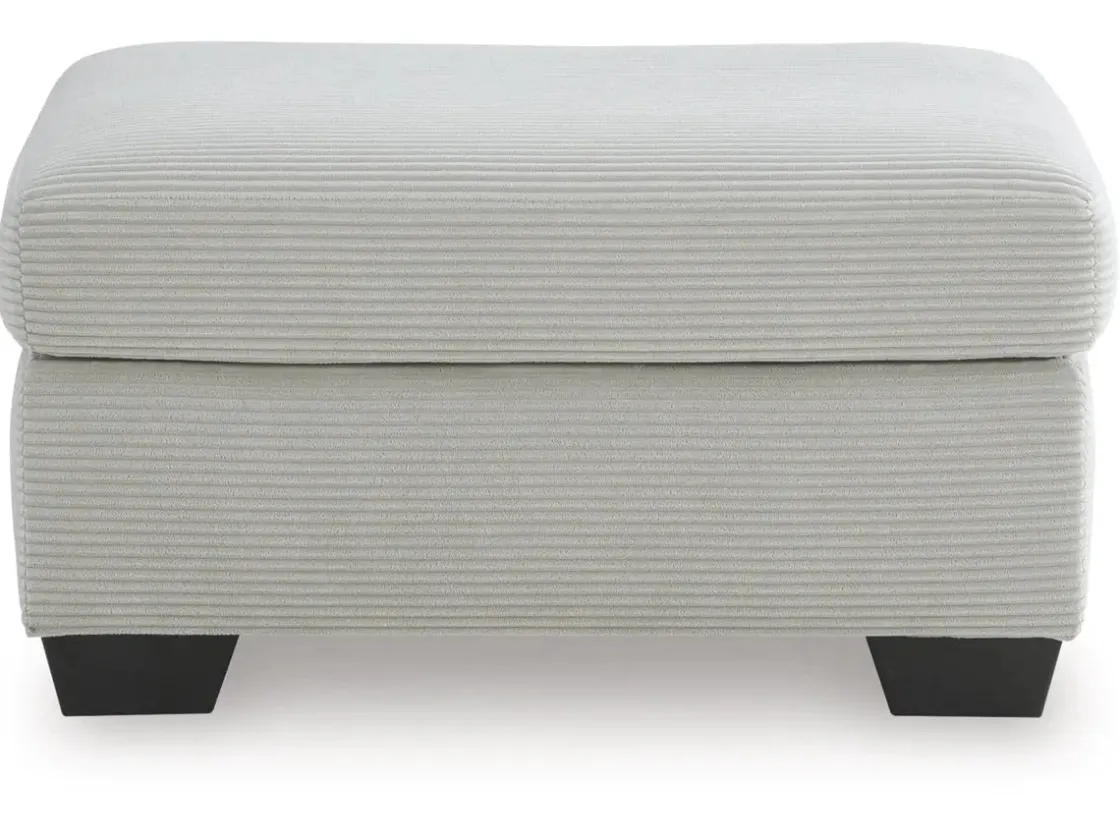 Mor Furniture Amesley Ottoman In Smoke