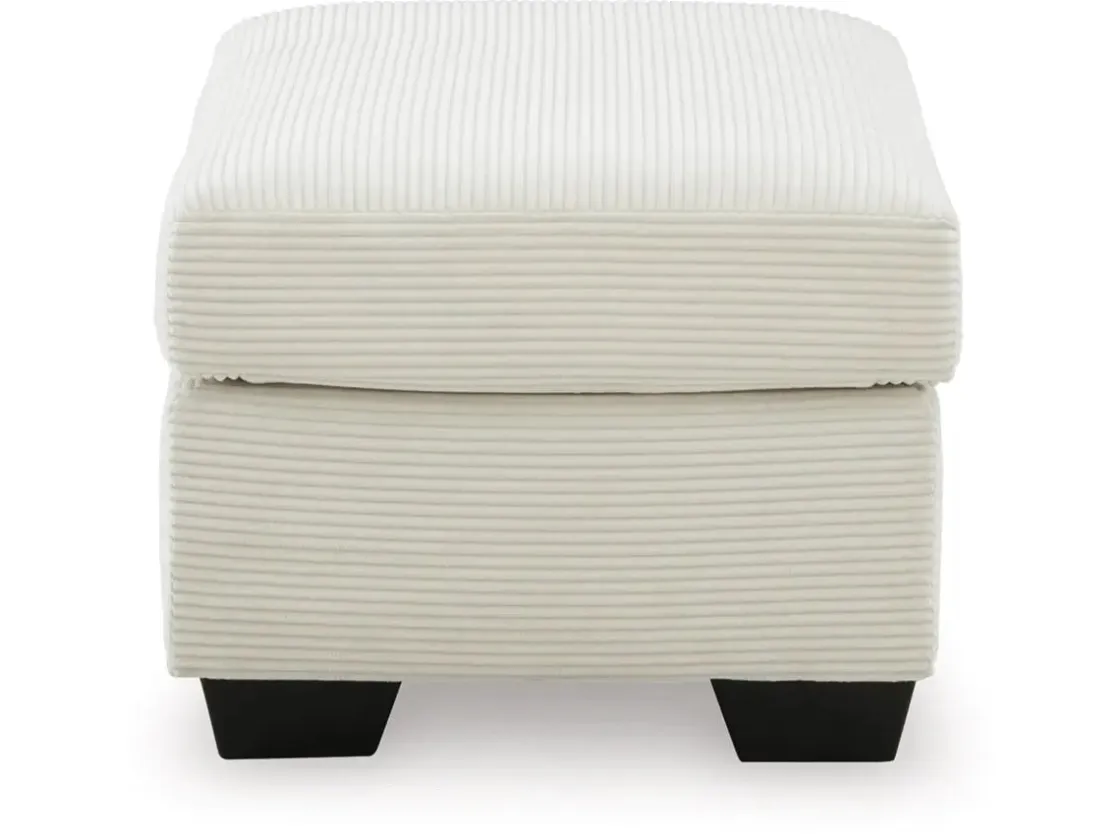 Mor Furniture Amesley Ottoman In Smoke