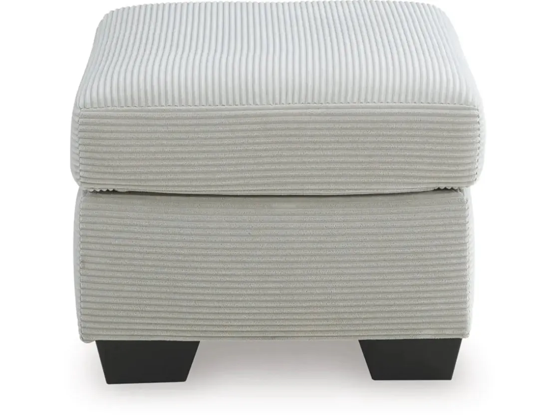 Mor Furniture Amesley Ottoman In Smoke