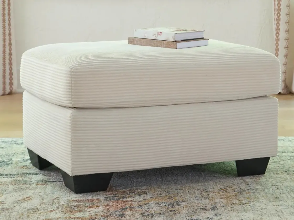Mor Furniture Amesley Ottoman In Smoke