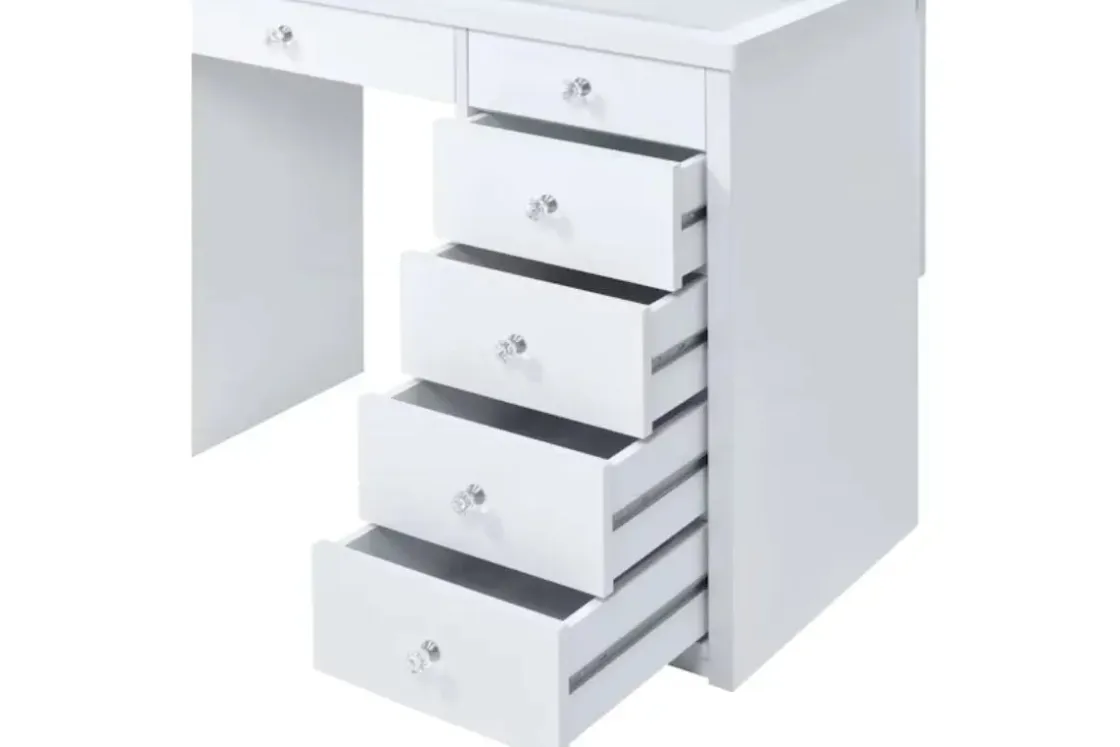 Mor Furniture Amia Vanity Base In White