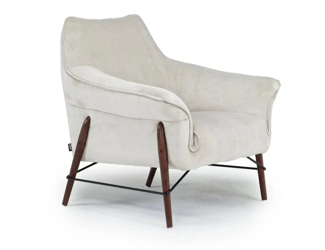 Mor Furniture Amy Accent Chair In Sherpa White