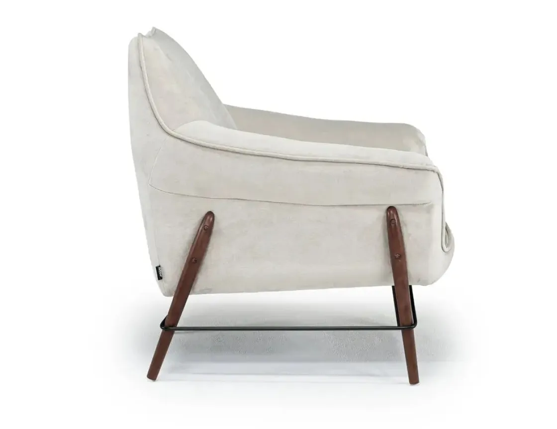 Mor Furniture Amy Accent Chair In Sherpa White