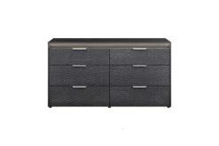 Mor Furniture Amy Dresser W/ Lights In Dark Oak