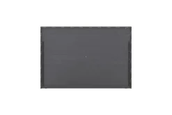 Mor Furniture Amy Upholstered Panel Bed In Dark Oak, Queen