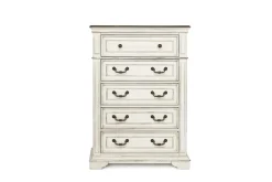 Mor Furniture Anastasia Chest In Antique Bisque
