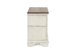 Mor Furniture Anastasia Nightstand In Antique Bisque