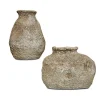 Mor Furniture Ancient Echos Vase In Brown, Set Of 2