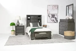 Mor Furniture Andes Bookcase Bed W/ Storage In , Twin