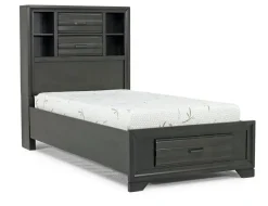 Mor Furniture Andes Bookcase Bed W/ Storage In , Twin