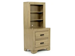 Mor Furniture Andes Nightstand & Hutch In