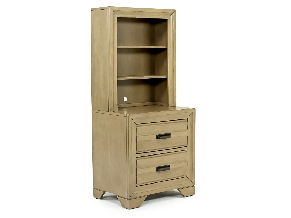 Mor Furniture Andes Nightstand & Hutch In
