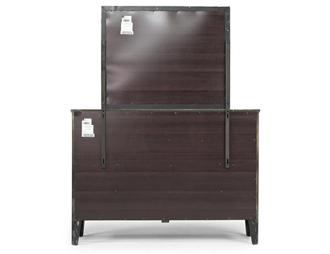 Mor Furniture Andover Mirror In Nutmeg