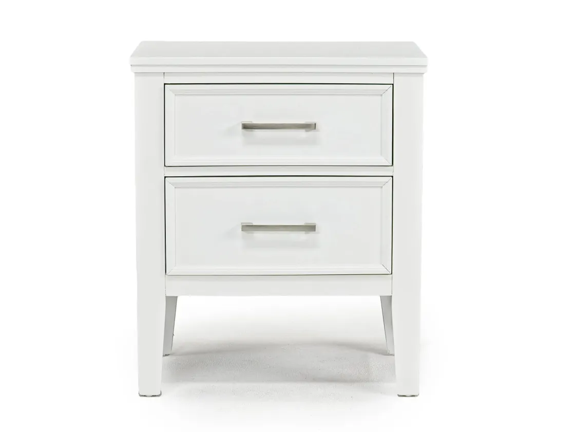 Mor Furniture Andover Nightstand In White