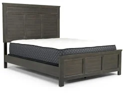 Mor Furniture Andover Panel Bed In White, Twin