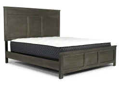 Mor Furniture Andover Panel Bed In White, Twin