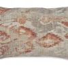 Mor Furniture Aprover Accent Pillow In Rust/Gray/White