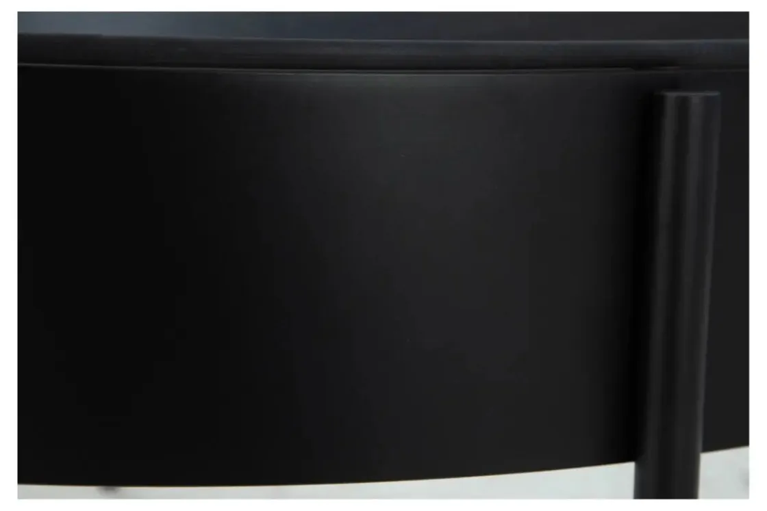 Mor Furniture Ardoline Coffee Table & 2 End Tables In Black