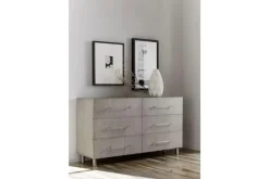 Mor Furniture Argento Dresser In Misty Gray