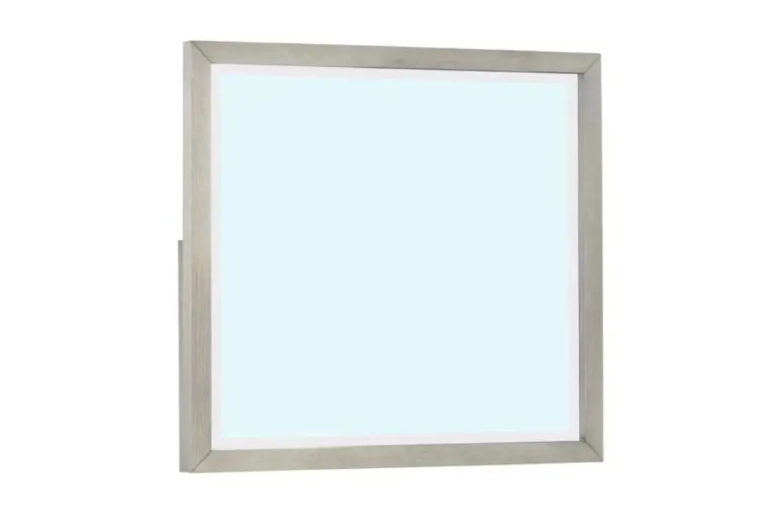 Mor Furniture Argento Mirror In Navy Blue