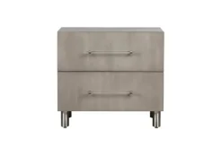 Mor Furniture Argento Nightstand In Navy Blue