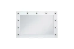 Mor Furniture Ariana Vanity & Mirror In White