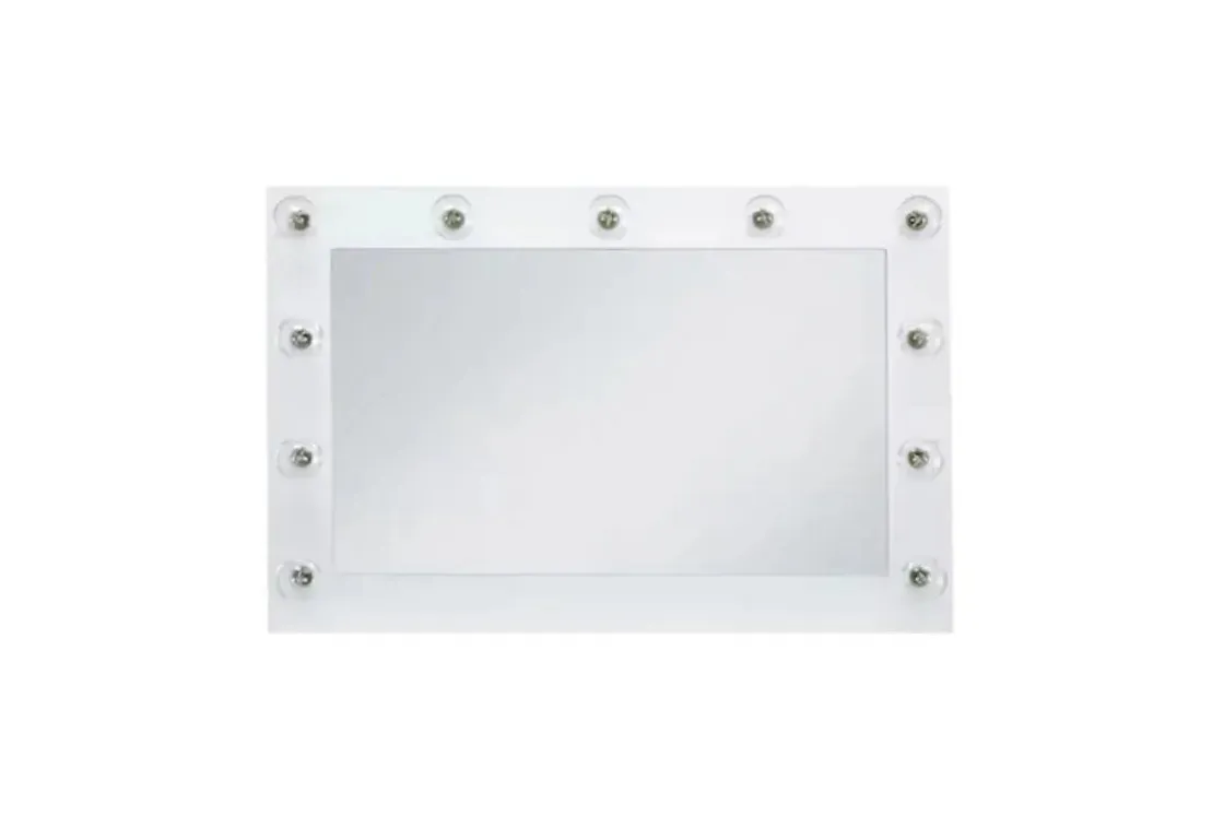 Mor Furniture Ariana Vanity & Mirror In White