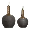 Mor Furniture Arnav Vases In Black & Gold, Set Of 2