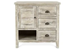 Mor Furniture Artisans Accent Console In Gray