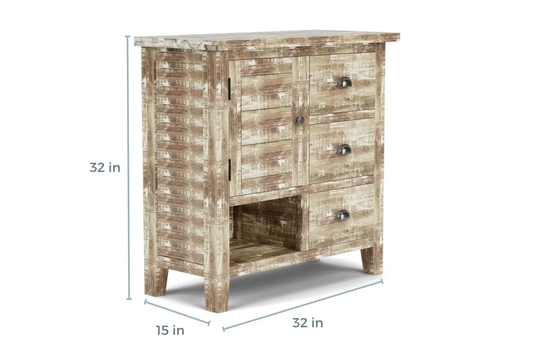 Mor Furniture Artisans Accent Console In Gray