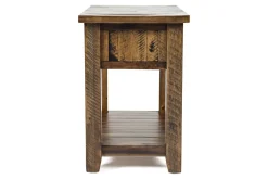 Mor Furniture Artisans Chairside Table In Gray
