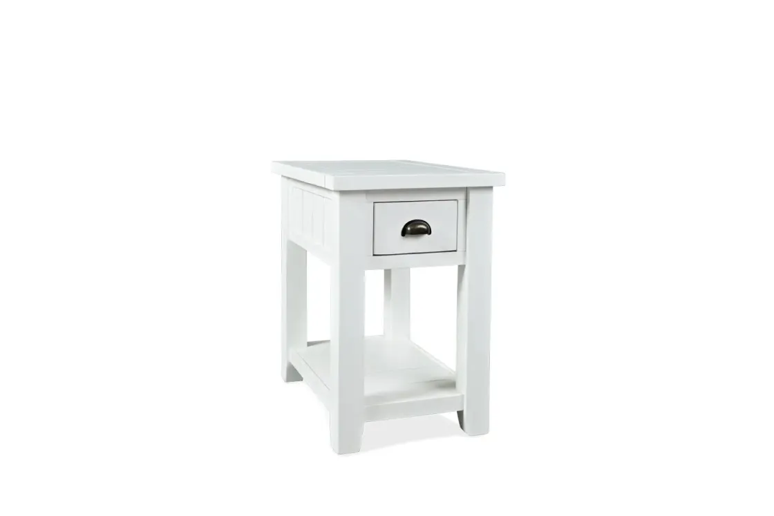 Mor Furniture Artisans Chairside Table In Gray