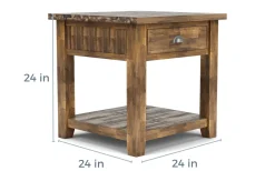 Mor Furniture Artisans End Table In Oak