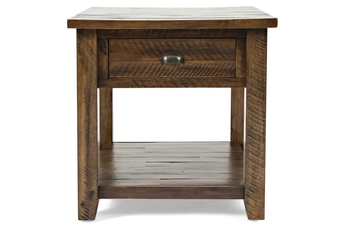 Mor Furniture Artisans End Table In Oak