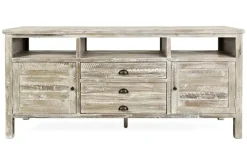Mor Furniture Artisans Media Console In Oak, 50 Inch