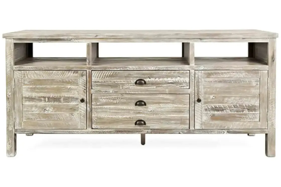 Mor Furniture Artisans Media Console In Oak, 50 Inch