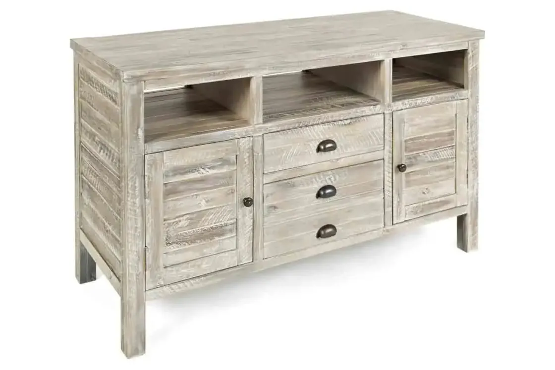 Mor Furniture Artisans Media Console In Oak, 50 Inch