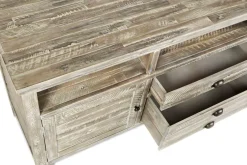 Mor Furniture Artisans Media Console In Oak, 50 Inch