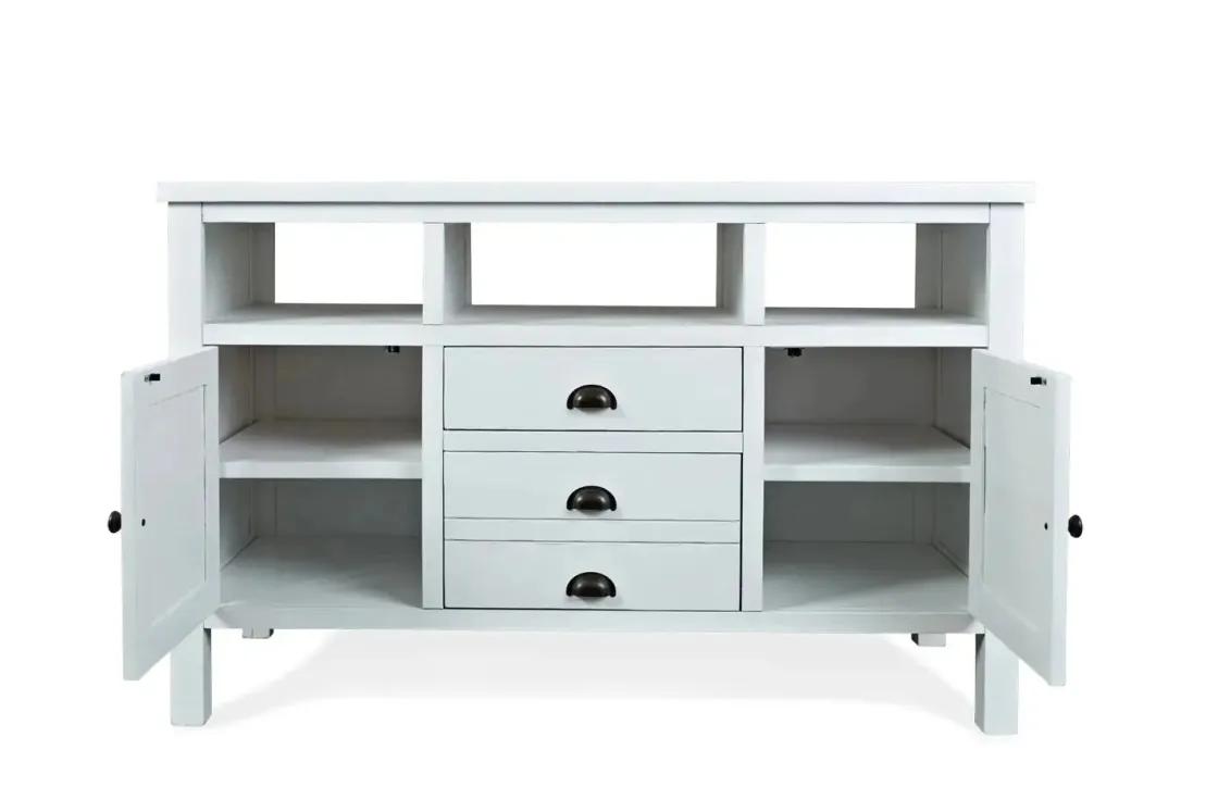 Mor Furniture Artisans Media Console In Oak, 50 Inch