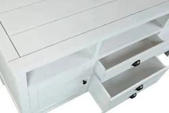 Mor Furniture Artisans Media Console In Oak, 50 Inch